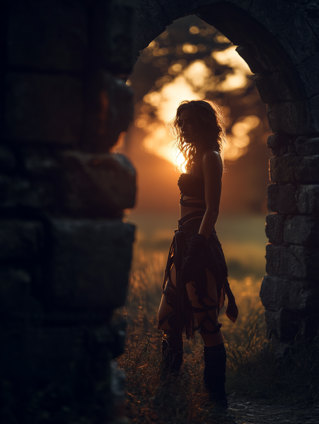 Castle Fantasy Scene