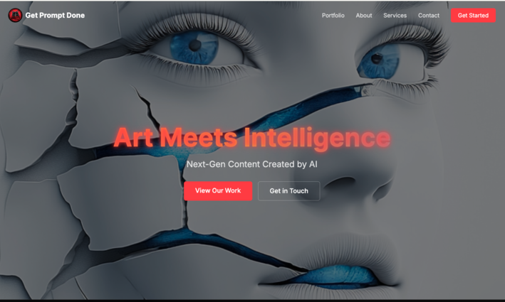 AI Agency Platform Website